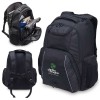 Calgary Laptop Backpacks featured front, back, & pockets